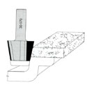 10 Deg. Bevel Undermount Bowl Bit