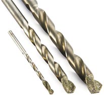 Diamond Coated Twist Drills