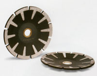 Dry Cutting Convex Blades for Granite