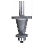 Tapered Reed Router Bit