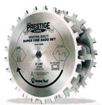 Prestige™ Supe Fine Dado Sets with 4-wing Chippers