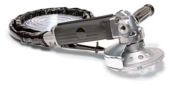 5" Pneumatic Rear Exhaust Wet Grinder