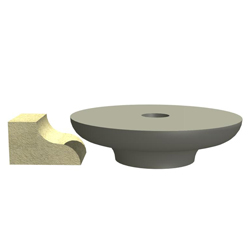 Ogee 3CM Profile Wheel