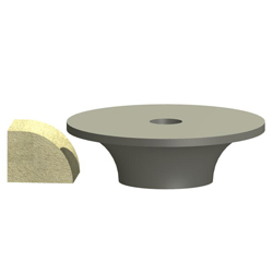 Demi Bullnose 3CM Profile Wheel