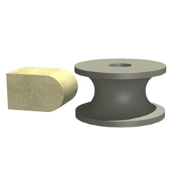 Full Bullnoze 3CM Profile Wheel