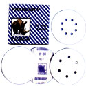 RhynoGrip 6", 8-Hole White-Vacuum Grip Discs