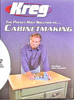 Kreg-Cabinetmaking DVD-The Pocket Hole Solution Series
