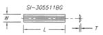 Insert Knives 2 Sided Back Groove