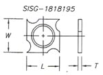Spur/Grooving Knives