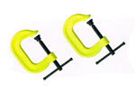 HiVis drop forged C-clamps