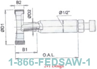 Diamond-Tipped T-Slot Bits - PCD - RH