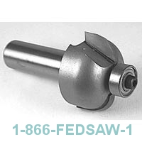 Cove Bits (2 Flute) 1/2" Shank