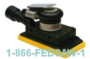 3 2/3 x 7" Central Vacuum Orbital Sander