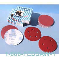 5" 5-Hole Vacuum RhynoGrip Discs