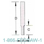 Solid Carbide Straight Flute