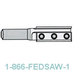 Two Flute Straight Bit End Cutting