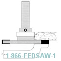4 Wing Bowl Removal Bit 30-466