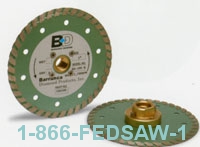Dry Cutting Flush Cut Turbo Blades