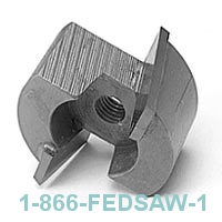 Screw-On Mortise Bits 1/4"-28 Thread