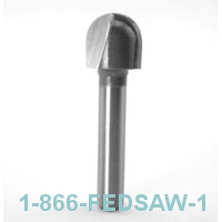 Core Box Bits 1/4" Shank