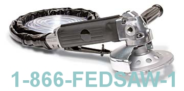 5" Pneumatic Rear Exhaust Wet Grinder