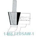 12 Deg. Bevel Undermount Bowl Bit