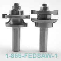 Stile & Rail Bits (1/2" Shank, 2-Piece Set)