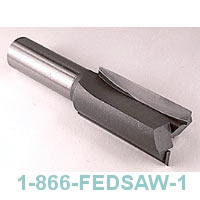 Straight Bits 1/2" Shank Double Flute Bit