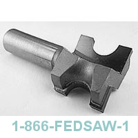 Half-Rounded (Bullnose) Bits