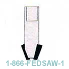 Combination Bevel & Flush Trim Bit - 22 � Angle - 2 Flutes