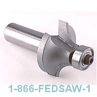 Roundover Bits (2 Flute) 1/2" Shank