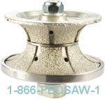 Tru-Form Profile Wheels - Full Bullnose (Brazed)