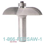 Raised Panel Bits (1/2" Shank, 2 Wing, 2 1/2" Diameter)