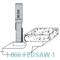 Overhang Cut-Out Trim Bit