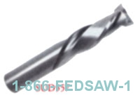 2+2 Mortise Compression Bits Right-Hand Rotation, 3/16" Upcut