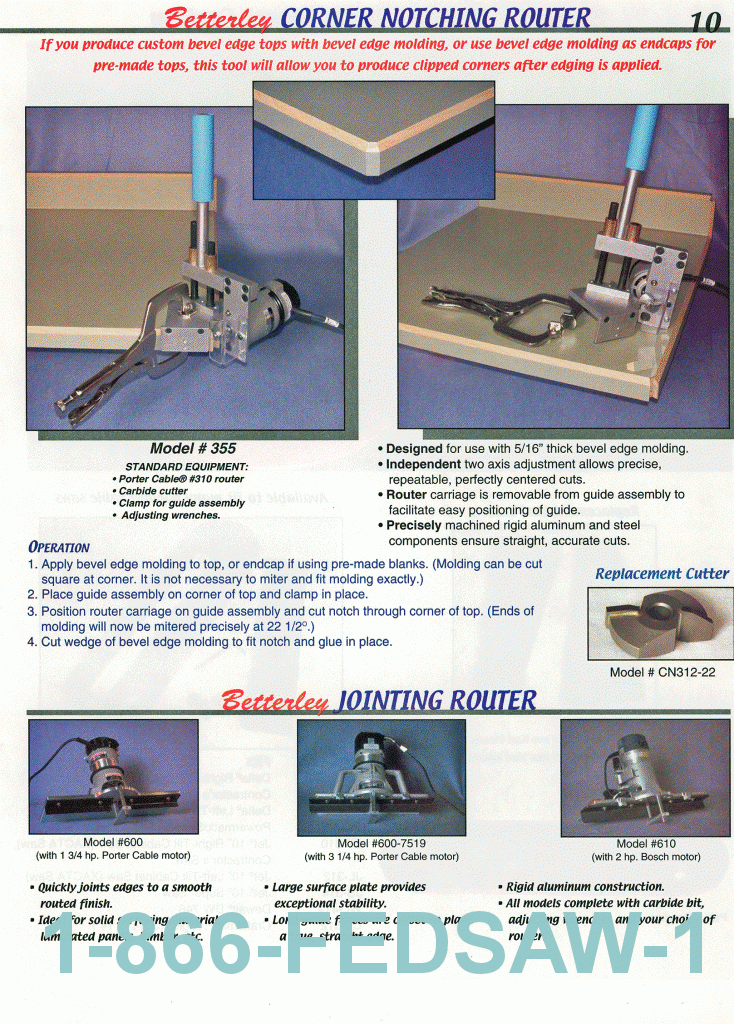 Corner Notching Router #355