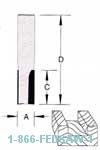 Plunge Cutting Router Bits
