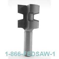 Wedge Tougne & Groove (1/2" Shank, 2 Piece Set)