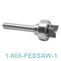 Template Bits With Oversize Bearing (1/4" Shank)