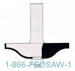 Ogee Fillet Raised Panel Bit