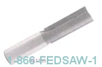 Straight Bits 3/4" Shank Double Flute (For CNC Routers) Left-Hand Rotation