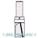 Down-Shear Template Router Bits