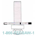 4 Wing Slotting Cutter Assembly