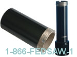 S23 Thin Wall Crown Core Bits with 5/8� -11 Threads