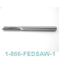 Straight Bits 1/4" Shank Single Flute