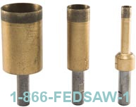 Sintered Core Drills - Thin Segment