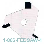 3 Wing Slotting Cutters