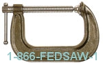 Style No. 1400 'Adjustable'&trade; "C" Clamps