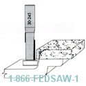 Overhang Cut-Out Trim Bit