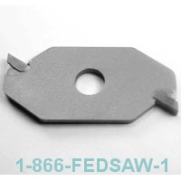 2 Wing - Cutters Only 1 7/8" Diameter x 5/16" Bore